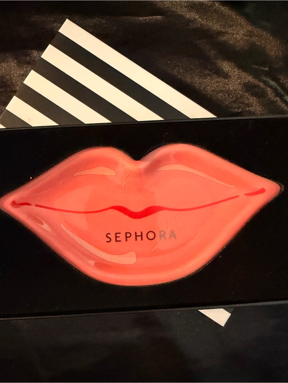 Sephora Pink Coral Lip-Shaped Vanity Tray